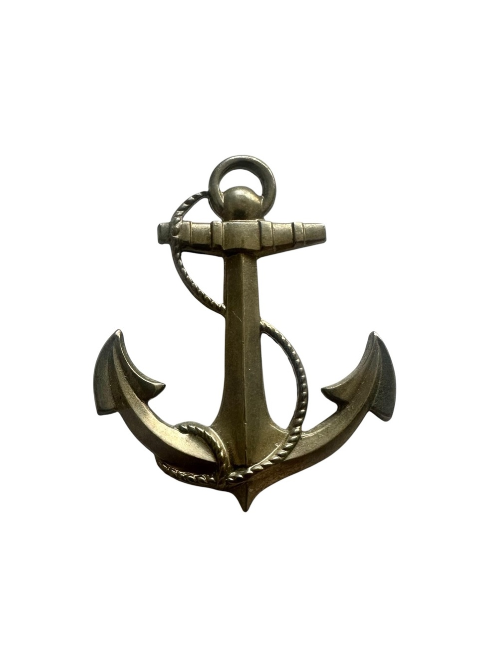 Metal Vintage Anchor Brooch Pin - Nautical